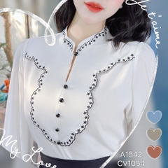 Áo Sơ Mi Viền Lucky Start A1542