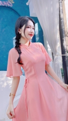 Áo Dài 4T Váy Chiffon AD1315 (áo lẻ)