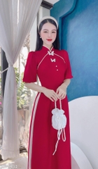 Áo Dài Hồ Điệp Bay AD1304 (áo lẻ)