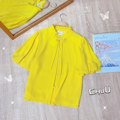 Áo Sơ Mi Cổ Li Chuồn Chuồn A1654