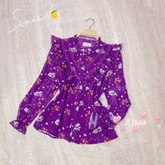 Áo Sơ Mi Viền Bèo Ivy A1682