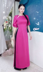Áo Dài Cổ Ngọc TamZac AD1441 (áo lẻ)