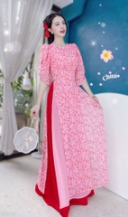 Áo Dài 4T Tay Đắp AD9140 (áo lẻ)