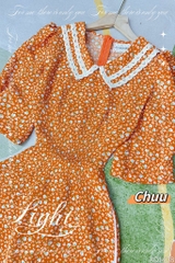 Áo Dài Cổ Sam Ren Sweet AD1408 (áo lẻ)