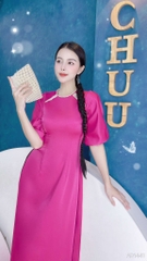 Áo Dài Cổ Ngọc TamZac AD1441 (áo lẻ)