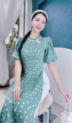 Áo Dài Bướm Alone AD1446 (áo lẻ)