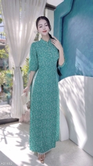 Áo Dài Mango Vân Vảy Sò AD1482 (áo lẻ)