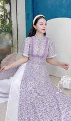 Áo Dài 4T Love U AD1486 (áo lẻ)