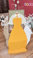 Áo Dài Tay Sương Mai AD1453 (áo lẻ)