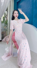 Áo Dài Tai Cáo Hồ Ly AD1505 (áo lẻ)