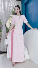 Áo Dài Tai Cáo Hồ Ly AD1505 (áo lẻ)