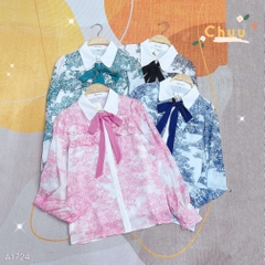 Áo Sơ Mi Cô Gái Đồng Quê A1724