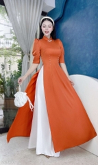 Áo Dài Eo Ngọc AD9258