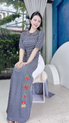 Áo Dài Cây Tình Yêu AD1531 (áo lẻ)