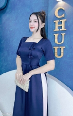 Áo Dài Chuông Gió Tulip AD1527 (áo lẻ)