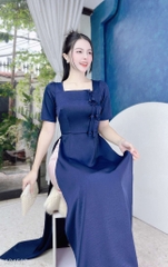 Áo Dài Chuông Gió Tulip AD1527 (áo lẻ)