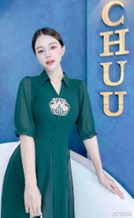 Áo Dài Tứ Thân Mẫu Đơn 4T AD1539 (áo lẻ)