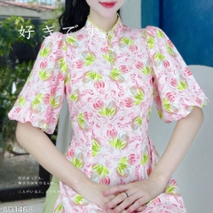 Áo Dài Tay Bồng Hạt Đậu AD1468 (áo lẻ)