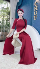 Áo Dài Huyền Trân Công Chúa AD1584 (áo lẻ)