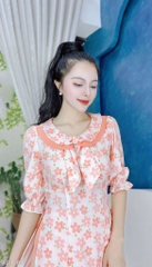 Áo Dài Khăn Quàng Nữ Sinh AD1563 (áo lẻ)