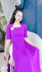 Áo Dài Đô Sóng Li AD1561 (áo lẻ)