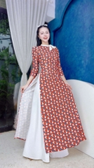 Áo Dài Tai Sóc AD1502 (áo lẻ)