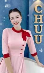 Áo Dài Tai Gấu Túi AD1643 (áo lẻ)