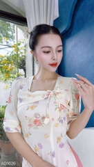 Áo Dài Con Bướm Xuân AD1626 (áo lẻ)