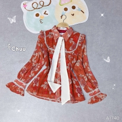 Áo Sơ Mi Tay Li Bóng Cười A1740