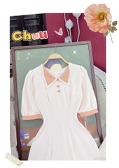 Áo Dài Cổ Tai Avarta AD1566 (áo lẻ)