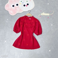 Áo Tơ Yến Thêu Nổi A1804