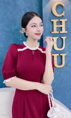 Áo Dài Tằm Ren Boi AD1523 (áo lẻ)