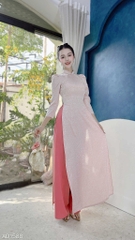 Áo Dài Saphia Vân Nổi AD1588 (áo lẻ)