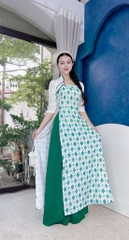 Áo Dài Chim Khuyên AD1599 (áo lẻ)
