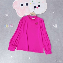 Áo Sơ Mi Cổ Li Bướm Ren A1768