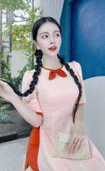 Áo Dài Lụa Ý TIE AD1653 (áo lẻ)