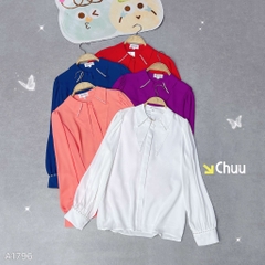 Áo Sơ Mi Cổ Gấp Châu A1796