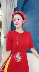 Áo Dài Phù Nhật Nguyệt AD1445 (áo lẻ)