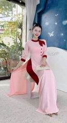 Áo Dài Tai Gấu Túi AD1643 (áo lẻ)