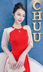 Áo Dài Thanh Mai Trúc Mã AD1654 (áo lẻ)