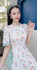 Áo Dài Cổ Kiềng Milan AD2698 (áo lẻ)