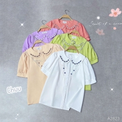 Áo Sơ Mi Ngôi Sao Xanh A2823