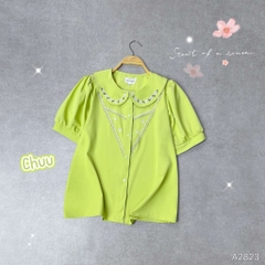 Áo Sơ Mi Ngôi Sao Xanh A2823