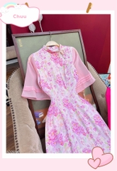 Áo Dài Tay Tơ 3 Li AD2696 (áo lẻ)