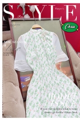 Áo Dài Tay Tơ 3 Li AD2696 (áo lẻ)