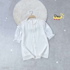 Áo Tuyết Tay Đính Hoa A2838