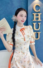 ÁO Dài Ngọc Diệp AD1603 (áo lẻ)