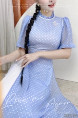 Áo Dài 4T Bướm Nhỏ AD2754 (áo lẻ)