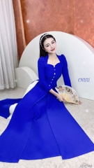 Áo Dài 3T Tằm Kim Cương AD2748 (áo lẻ)
