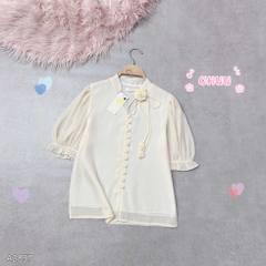 Áo Hoa Hồng Xếp A2857